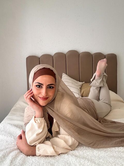 Marita wearing a hijab